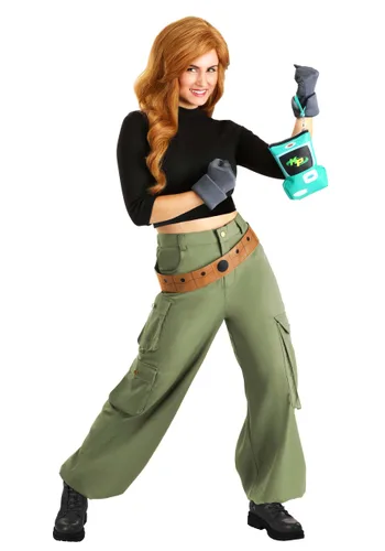 Vista 10 de Disfraz Deluxe de Kim Possible para Mujer de Disney Multicolor