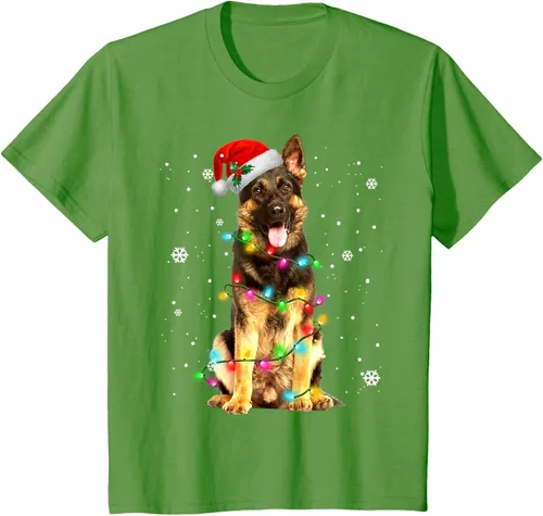 Vista 48 de Suéter de Navidad para perros de pastor alemán, suéter de Navidad para regalos de perros, Negro, S