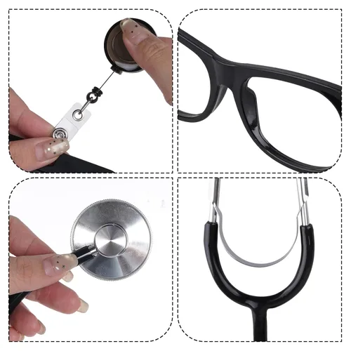Vista 3 de choyaxo Accesorios de disfraz de enfermera para adultos Halloween