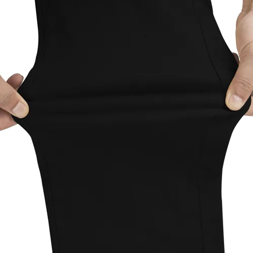 Vista 6 de WULFUL Pantalones de mezclilla ajustados ajustados y cómodos para hombre