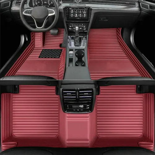 Vista 24 de Alfombrillas personalizadas para Prado Sedan 2000-2023, cobertura completa de accesorios para piso interior del vehículo (beige)