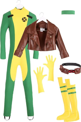 Vista 4 de Women's X-Men Rogue Premium Costume