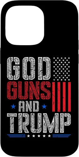 Vista 21 de God Guns and Trump Vote Donald Trump Republican Case for iPhone 17