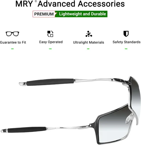 Vista 3 de Mryok Auriculares de repuesto para gafas de sol Oakley Probation - Opciones