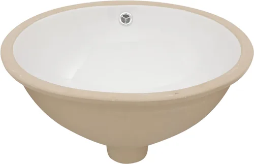 Vista 18 de Lordear Fregadero de baño de 18 x 12 pulgadas para empotrar bajo encimera, fregaderos de tocador rectangulares de cerámica de porcelana blanca pura