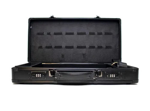 Vista 2 de HairArt Estuche de peluquero, estuche de herramientas para kit de peluquería (negro mate)