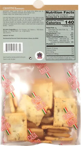 Vista 2 de Casa Milo Crostini con Romero 10 x 5.29 oz