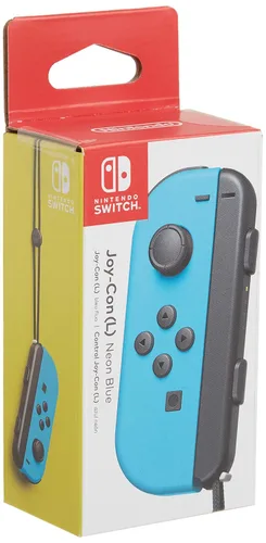 Vista 2 de Nintendo Joy-Con L - Neon Blue - Nintendo Switch