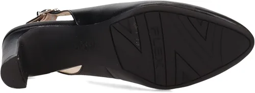 Vista 7 de LifeStride Zapatos de tacón Gigi Sling para mujer, Negro
