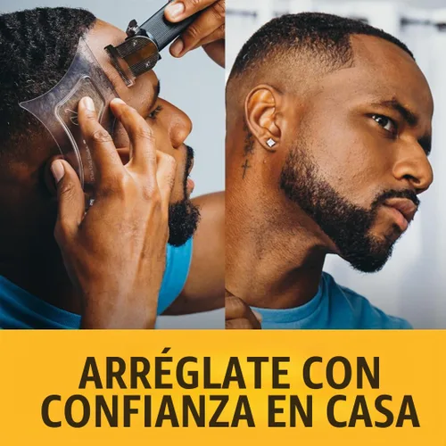 Vista 5 de Múltiples herramientas de corte para formar barba de Cut Buddy, plantilla de corte de pelo, guía para corte de bigote
