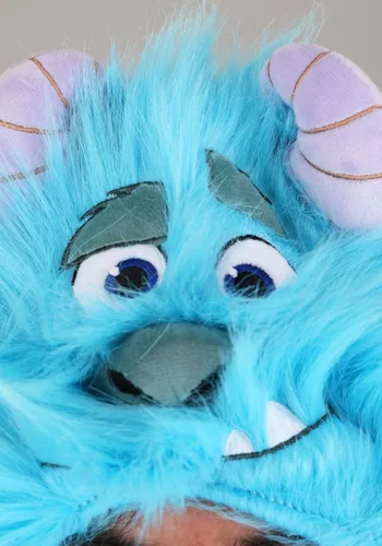 Vista 5 de Disfraz de Sulley con Capucha Talla Plus de Disney Monsters Inc Multicolor