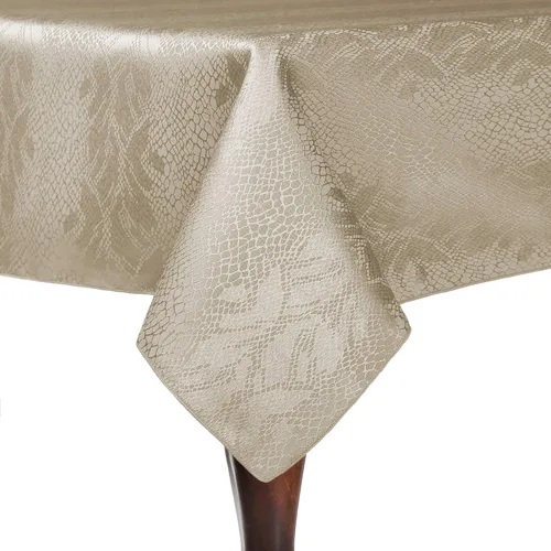 Vista 8 de ULTIMATE TEXTILE Modern Damask Kenya - Mantel rectangular (60 x 90 pulgadas), color marrón chocolate
