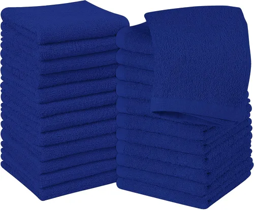 Vista 11 de Utopia Towels Juego de 12 paños de algodón – 100% algodón hilado en anillo, paños de franela de alta calidad, altamente absorbentes y suaves al