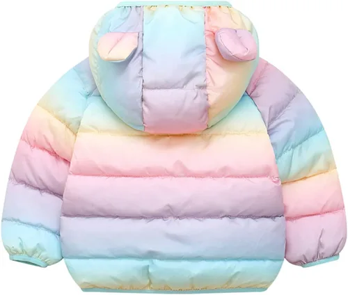 Vista 2 de Abrigos de invierno de estilo inflado con capucha para bebé
