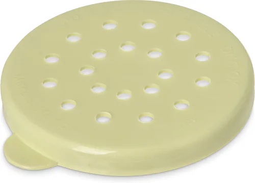 Vista 15 de Carlisle FoodService Products 427106 Tapa de polietileno para sal y pimienta solamente, 3.12 pulgadas de diámetro, color beige (caja de 12)