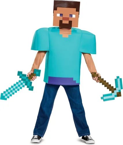 Vista 5 de Disguise - Steve - Disfraz de Minecraft, Minecraft