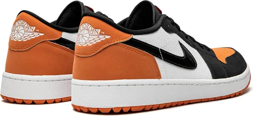 Vista 3 de Jordan Air 1 Retro Low Golf DD9315 800 - Tablero roto para hombre, talla 14, StarfishBlack-white