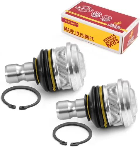 Vista 99 de Metrix - 2 juntas de rótula superior delantera K3134T para Dodge Ram 1500 4WD 94-01, Ram 2500 4WD 94-99, Jeep Cherokee 84-01, Wrangler 97-17