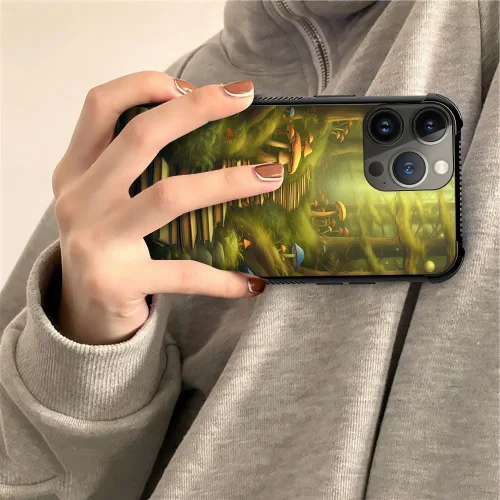 Vista 822 de Funda compatible con iPhone 15, diseño de elefantes africanos, diseño increíble a prueba de golpes, antiarañazos, carcasa trasera de policarbonato