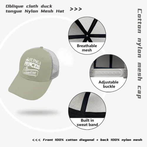 Vista 7 de Dad Hats Being a Princess is Exhausting Dad Hat for Women Vintage Hats Adjustable