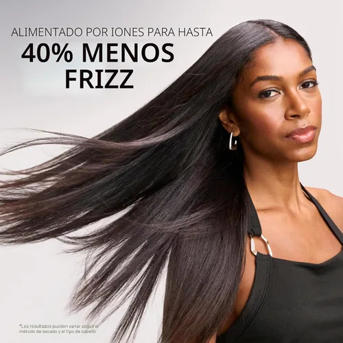 Vista 3 de Bio Ionic AeroGravity - Secador de pelo Featherlight, mango plegable, reduce el encrespamiento y la estática, compacto, ultra ligero, doble voltaje