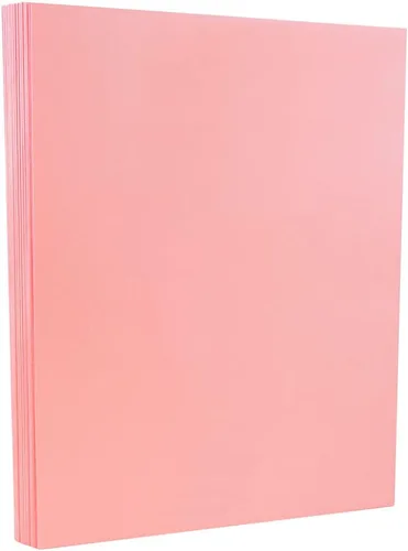Vista 18 de JAM PAPER Vellum Bristol Cartulina de 65 lb - 8.5 x 11 Coverstock - 147 gsm - Azul - 50 Hojas/Paquete