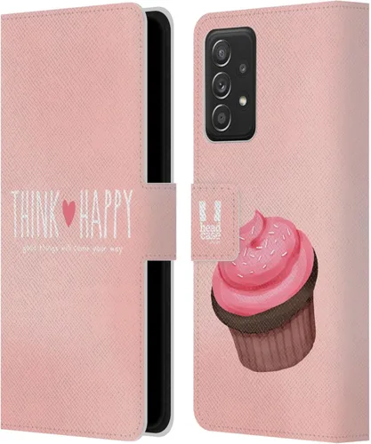 Vista 227 de Head Case Designs Assortment Cupcakes Happiness Leather Wallet Case Compatible with Samsung Galaxy A07 4G Surtido