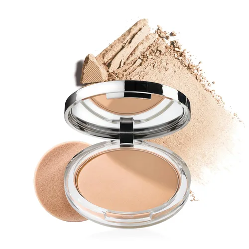 Vista 7 de Clinique Stay-Matte Sheer Pressed Powder For Oily Skin Types Sheer Coverage + Matte Finish Minimizes Shine