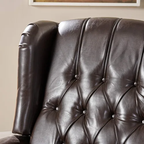 Vista 5 de Sillón reclinable, de la marca Elizabeth Tufted, Marrón
