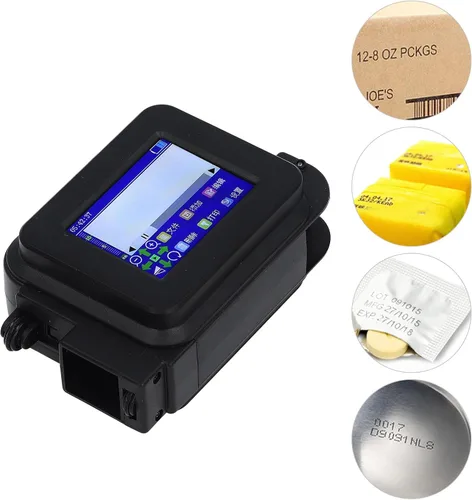 Vista 5 de Hilitand Impresora de inyección de tinta portátil Impresora de inyección de tinta Mini impresora de mano Codificador de inyección de tinta