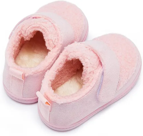Vista 5 de BMCiTYBM Zapatos de bebé niño niña bebé zapatillas de invierno cálido antideslizante primeros caminantes 6-24 meses