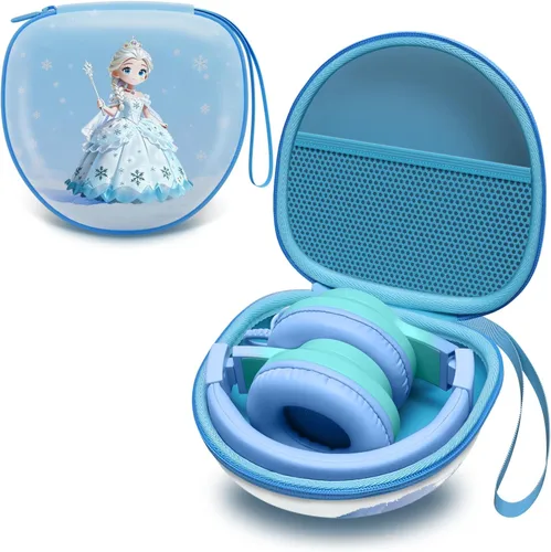 Vista 21 de Funda para auriculares plegables para niños, color negro (solo funda)