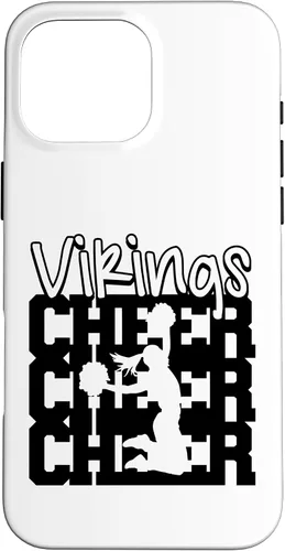 Vista 19 de Vikings Cheer Back to School Cheerleading Spirit Case for iPhone 17