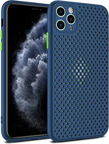 Vista 30 de Funda de disipación de calor para teléfono, nueva funda celular permeable con agujeros para disipación de calor, protección completa de lente