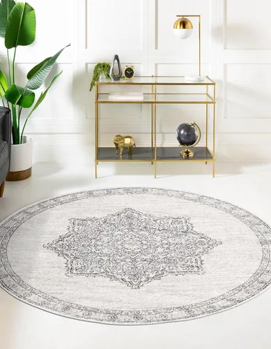 Vista 16 de Unique Loom Colección Nyla - Alfombra de área (rectangular 2 pies 0 pulgadas x 3 pies 0 pulgadas, multinegro)