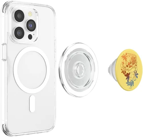 Vista 4 de Disney Lilo & Stitch Aloha Stitch Retrato PopSockets MagSafe PopGrip para iPhone