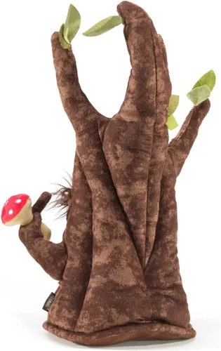 Vista 3 de Folkmanis Marioneta de mano con personaje de árbol encantado, multicolor, 8 pulgadas