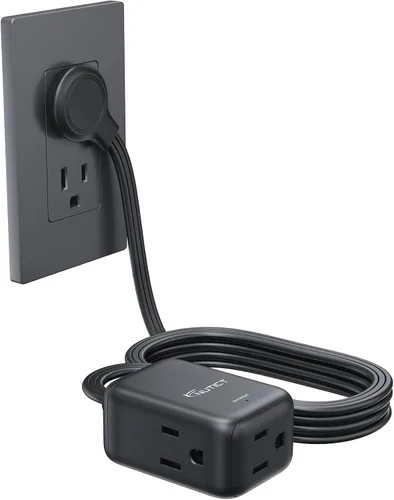 Vista 22 de Cable de extensión corto de 6 pulgadas, extensor de 3 salidas, divisor