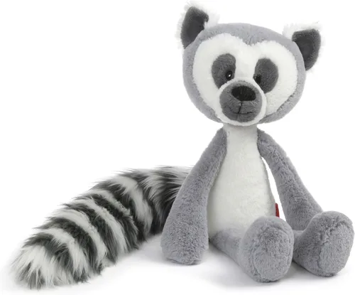 Vista 4 de GUND - Toothpick Casey Lemur Peluche Animal, Blanco y Negro, 15 pulgadas