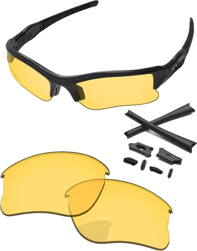 Vista 20 de Lentes de repuesto y kits de goma para gafas de sol Oakley Flak Jacket XLJ OO9009 2.480 in