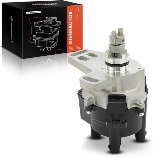 Vista 10 de Distribuidor de encendido A-Premium con tapa y rotor compatible con Toyoya Compatible con Corolla 1988 1989, motor L4 de 1.6L, DOHC