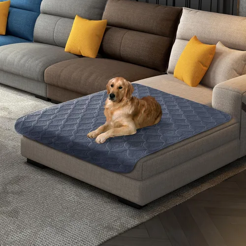 Vista 20 de Manta impermeable para perro, 30 x 30 pulgadas, fundas de sofá para mascotas pequeñas para sofá, silla, cama, protector de muebles de perros