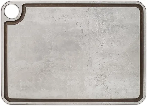 Vista 5 de ARCOS Tabla de cortar con canal y colgador. Superficie lisa para cortar alimentos en fibra de celulosa y resina. Utensilios profesionales
