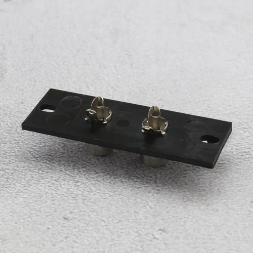 Vista 5 de 4 unids RCA conector 2 vías RCA terminal panel de pared placa entrada Phono chasis socket AV conector audio hogar accesorios