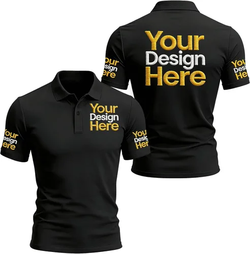 Vista 8 de Polo personalizado para hombres y mujeres, camisa estampada bordada personalizada para eventos de equipo, uniformes de empresa y ropa casual