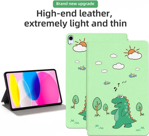 Vista 8 de Funda para iPad de 10.ª generación 2022, funda de 10.9 pulgadas, (Modelo: SM-A2696 A2757 A2777) Funda protectora de cuerpo completo a prueba