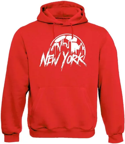 Vista 8 de Xtreme Apparrel Team City Skyline - Sudadera con capucha para hombre
