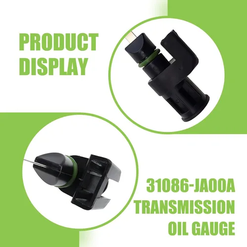 Vista 4 de 1 pieza de repuesto de varilla de medición de transmisión de automóvil, accesorios de indicador de aceite de motor de metal duradero e impermeable