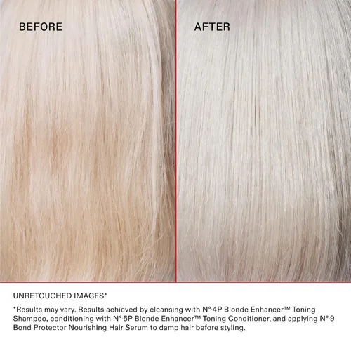 Vista 6 de Olaplex Nº.5P Blonde Enhancer Purple Toning Conditioner: Neutralizes Brassiness & Strengthen Repairs Damages & Hydrates Hair For Coily, Curly