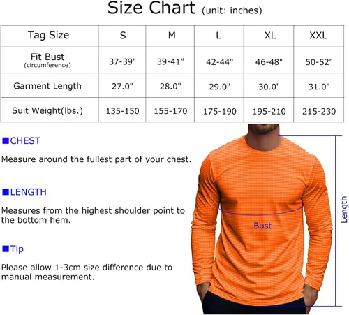 Vista 3 de Camiseta de entrenamiento de manga larga para hombre, camiseta térmica atlética sin botones, para correr, para clima frío, cuello redondo, secado